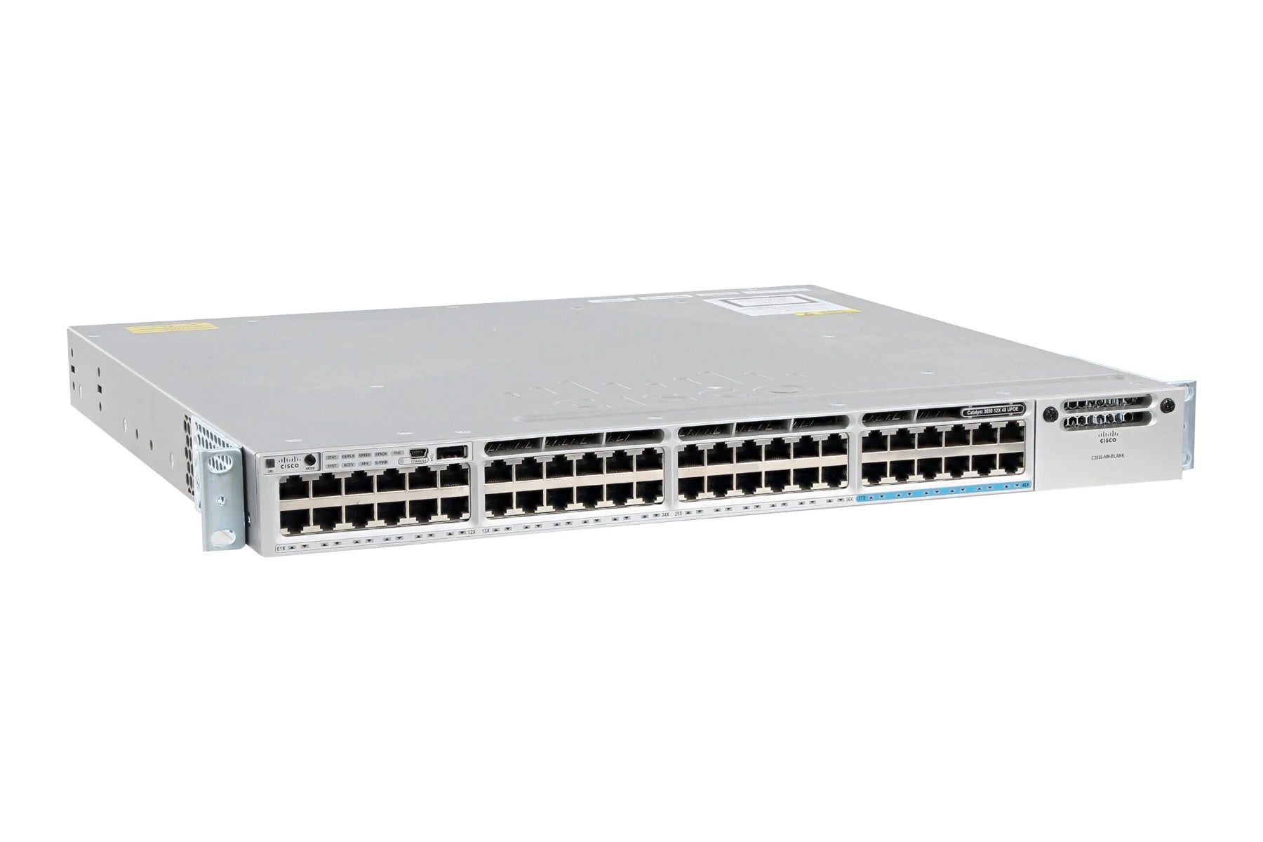 Cisco Catalyst 3850 Series 12 Port mGig / 10GbaseT 36 Port Gbit UPoE -  WS-C3850-12X48U-S