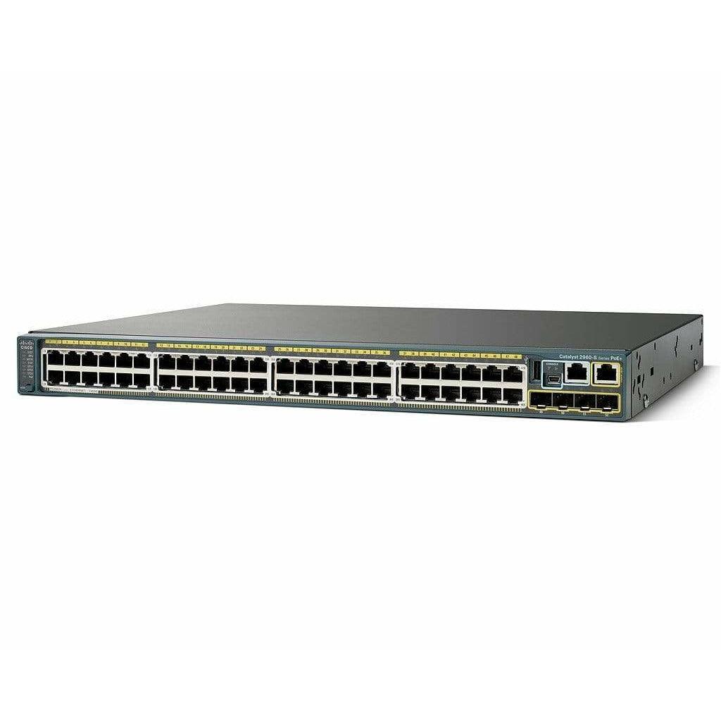 Cisco Catalyst 2960X 48 Port PoE Switch - WS-C2960X-48LPS-L Refurbished