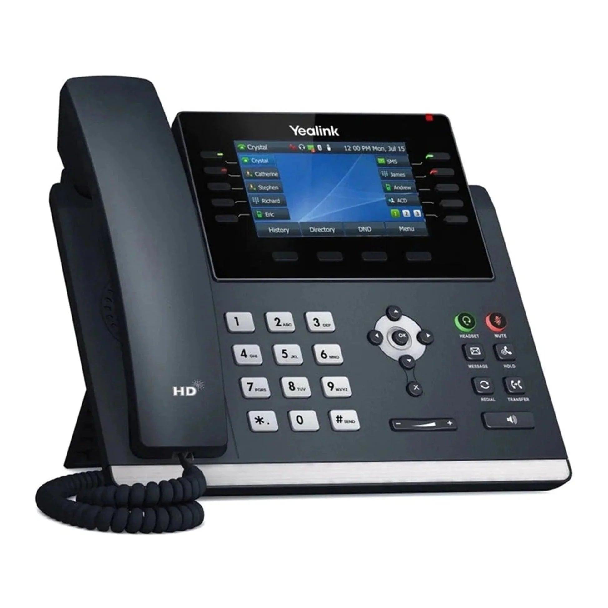 Yealink 16 Line Gigabit IP PoE Phone – Reef Telecom