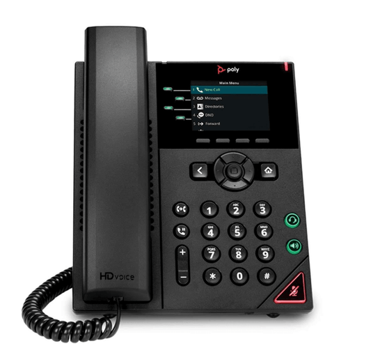 Polycom VVX250 IP Phone - VVX 250 2200-48820-025 Refurbished - POLY-VVX-250-R - Reef Telecom