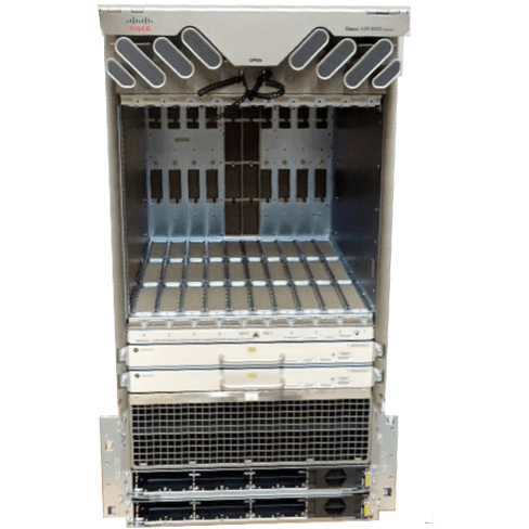 Cisco ASR 9000 Series Aggregation Service Router Chassis w/ 6 PSU & 2 Fans - ASR-9010-AC - Refurbished - ASR-9010-AC-R - Reef Telecom