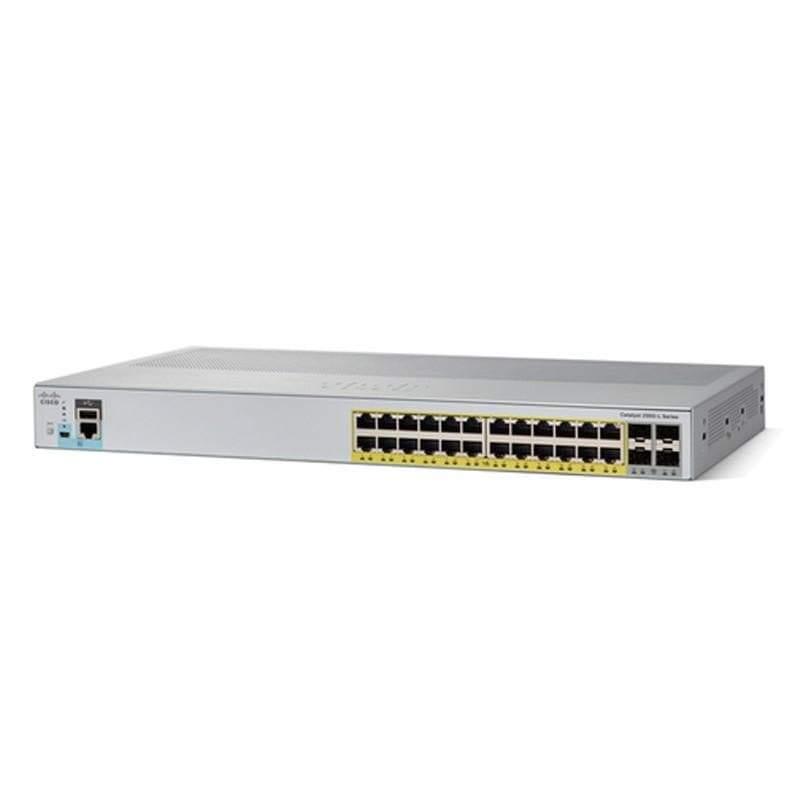 Cisco Catalyst 2960L 24 Port PoE Switch - WS-C2960L-24PS-LL New - WS-C2960L-24PS-LL-WS - Reef Telecom