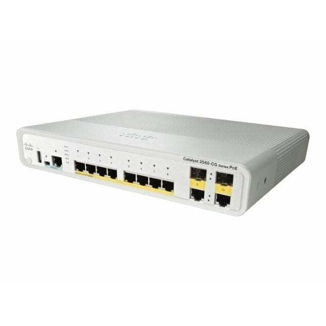 Cisco Catalyst 3560 8 Port Switch POE - WS-C3560C-8PC-S - WS-C3560C-8PC-S - Reef Telecom