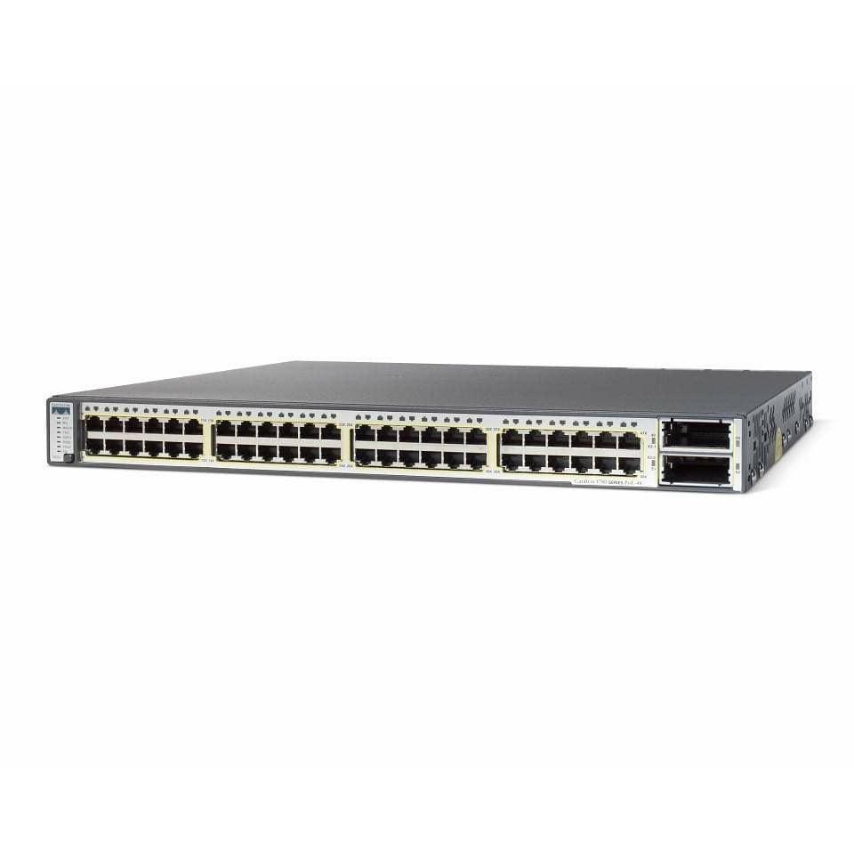 Cisco Catalyst 3750E 48 Port Gigabit Switch - WS-C3750E-48PD-E - WS-C3750E-48PD-E-R - Reef Telecom