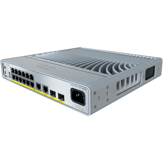 Cisco Catalyst 9200CX 12-port 1G, 2x10G and 2x1G, PoE+, Network Essentials - C9200CX-12P-2X2G-E Refurbished - C9200CX-12P-2X2G-E-R - Reef Telecom