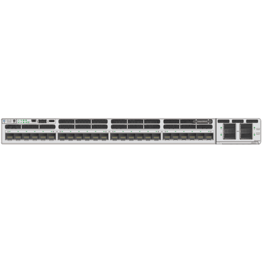 Cisco Catalyst 9300 24-port 25G/10G/1G SFP28 with modular uplinks, Network Advantage- C9300X-24Y-A - Refurbished - C9300X-24Y-A-R - Reef Telecom