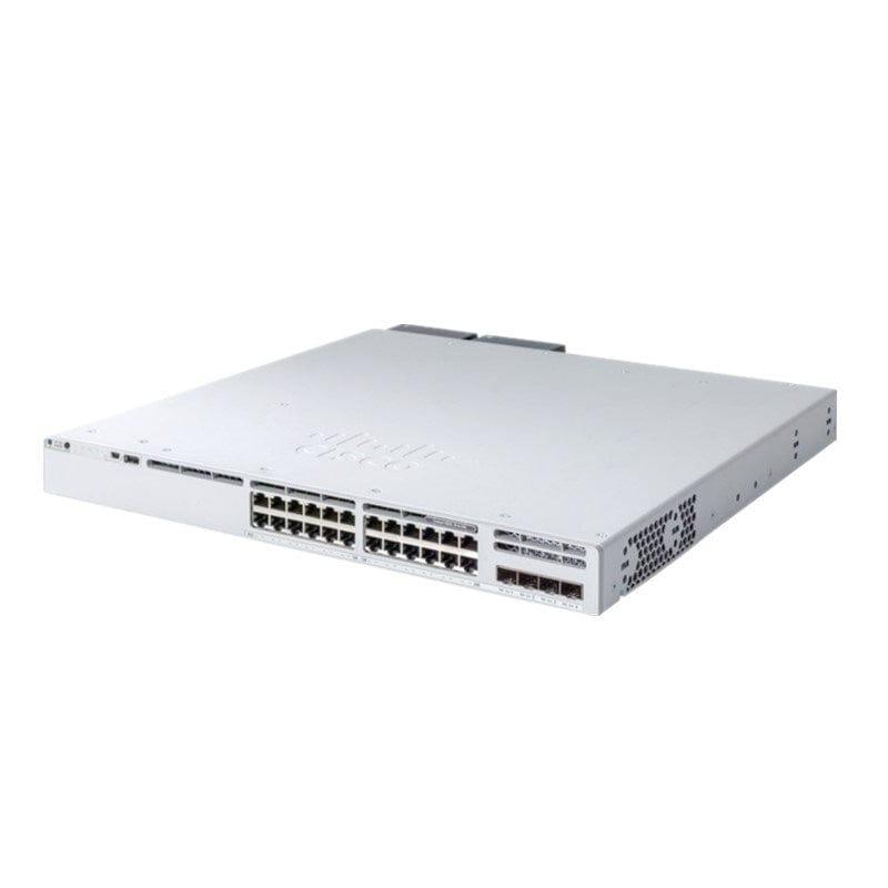 Cisco Catalyst 9300 24-port 8x mGig (100M/1G/2.5G/5G/10G) + 16x 10M/100M/1G copper with fixed 2x 40G QSFP uplinks, UPOE, Network Essentials - C9300L-24UXG-2Q-E Refurbished - C9300L-24UXG-2Q-E-R - Reef Telecom