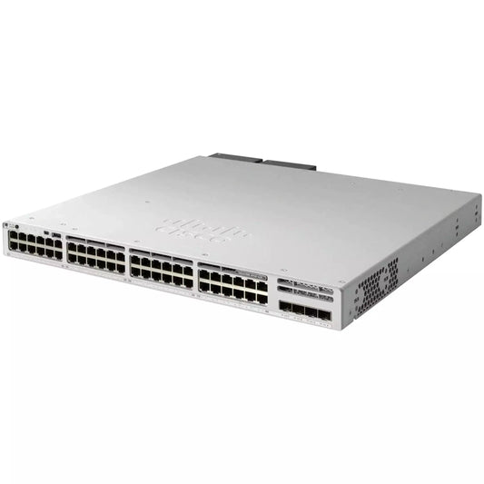 Cisco Catalyst 9300 48-port 12x mGig (100M/1G/2.5G/5G/10G) + 36x 10M/100M/1G copper with fixed 2x 40G QSFP uplinks, UPOE, Network Essentials - C9300L-48UXG-2Q-E - Refurbished - C9300L-48UXG-2Q-E-R - Reef Telecom