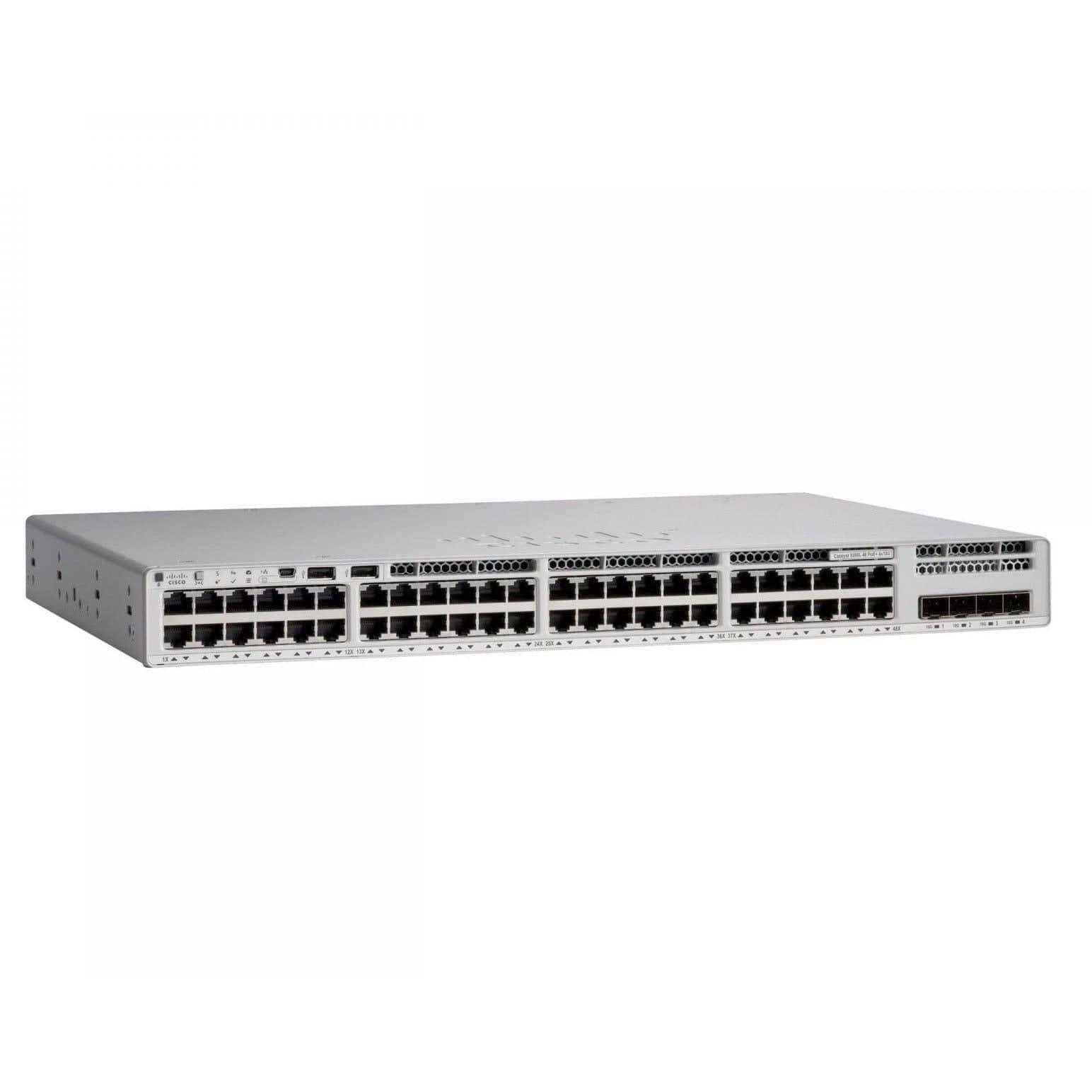 Cisco Catalyst 9300 48-port 1G copper, with fixed 4x1G SFP uplinks, data only Network Essentials - C9300L-48T-4G-E - Refurbished - C9300L-48T-4G-E-R - Reef Telecom