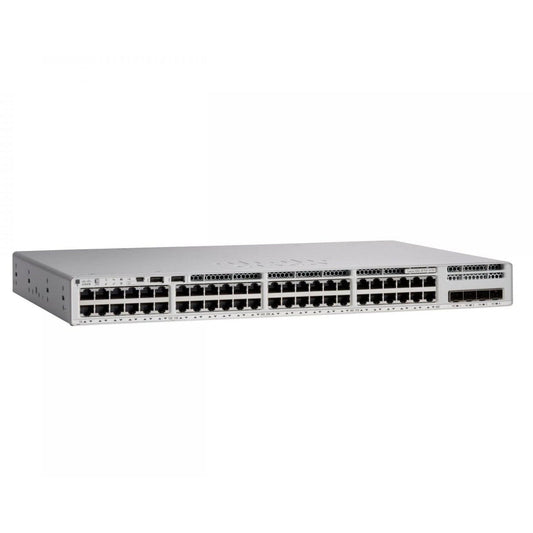 Cisco Catalyst 9300 48-port 1G copper, with fixed 4x1G SFP uplinks, PoE+ Network Advantage - C9300L-48P-4G-A - Refurbished - C9300L-48P-4G-A-R - Reef Telecom