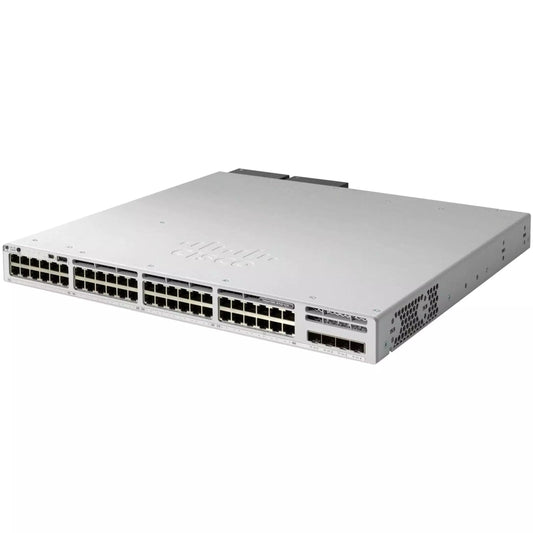 Cisco Catalyst 9300 48-port 1G copper with fixed 4x1G SFP uplinks, PoE+ Network Advantage - C9300L-48PF-4G-A - Refurbished - C9300L-48PF-4G-A-R - Reef Telecom