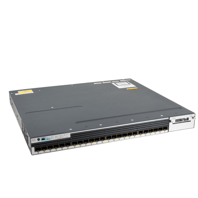 Cisco Catalyst C3750X 24 Port SFP Switch - WS-C3750X-24S-E - WS-C3750X-24S-E-R - Reef Telecom