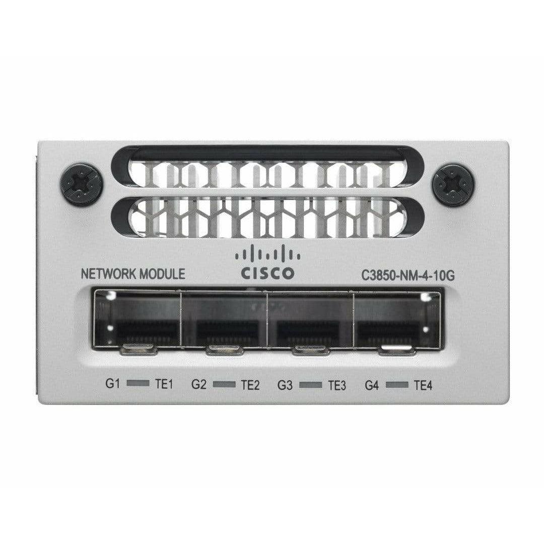 Cisco Catalyst C3850 4 Port 10GE SFP+ Module - C3850-NM-4-10G New - C3850-NM-4-10G - Reef Telecom
