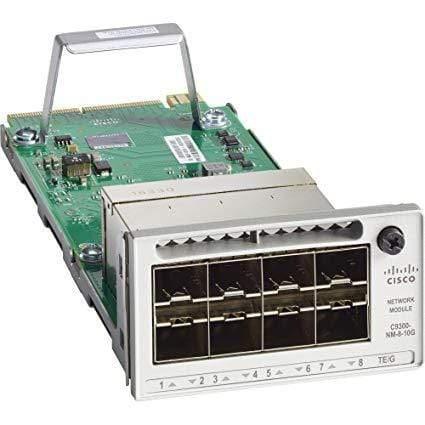 Cisco Catalyst C9300 8 Port 10GE SFP+ Module - C9300-NM-8X New - C9300-NM-8X - Reef Telecom