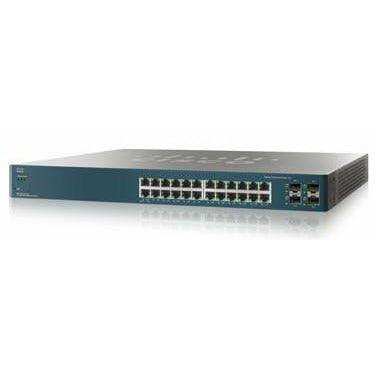 Cisco ESW 540 24 Port Gigabit Switch POE Small Business - ESW-540-24P-K9 - ESW-540-24P-K9 - Reef Telecom