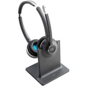 Cisco Headset 562, Wireless Dual On-Ear - CP-HS-WL-562-S-US Refurbished - CP-HS-WL-562-S-US-R - Reef Telecom