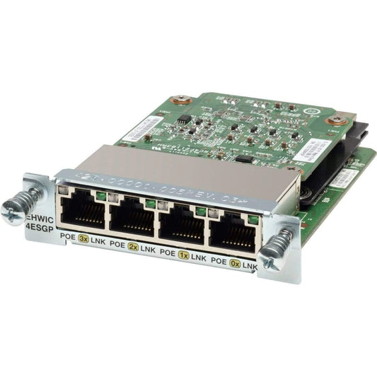 Cisco Module 4 Port Gigabit - EHWIC-4ESG - EHWIC-4ESG-R - Reef Telecom