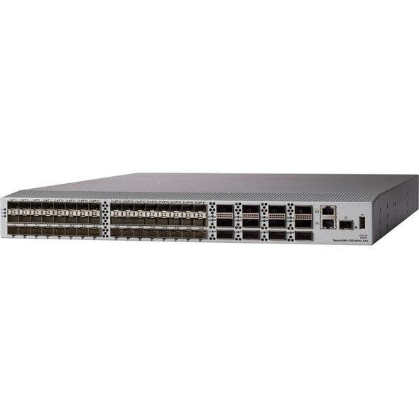 Cisco Nexus 9300-FX3S 48x 1/10/25 Gbps Fiber Port Gigabit Switch w/ 6x 40/100 Gbps QSFP28 Ports - N9K-93180YC-FX3S - Refurbished - N9K-93180YC-FX3S-R - Reef Telecom