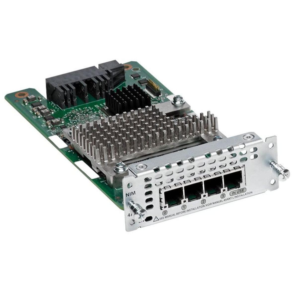 Cisco NIM-4FXSP 4-Port Network Interface Module FXS FXS-E/DID - NIM-4FXSP - Refurbished - NIM-4FXSP-R - Reef Telecom