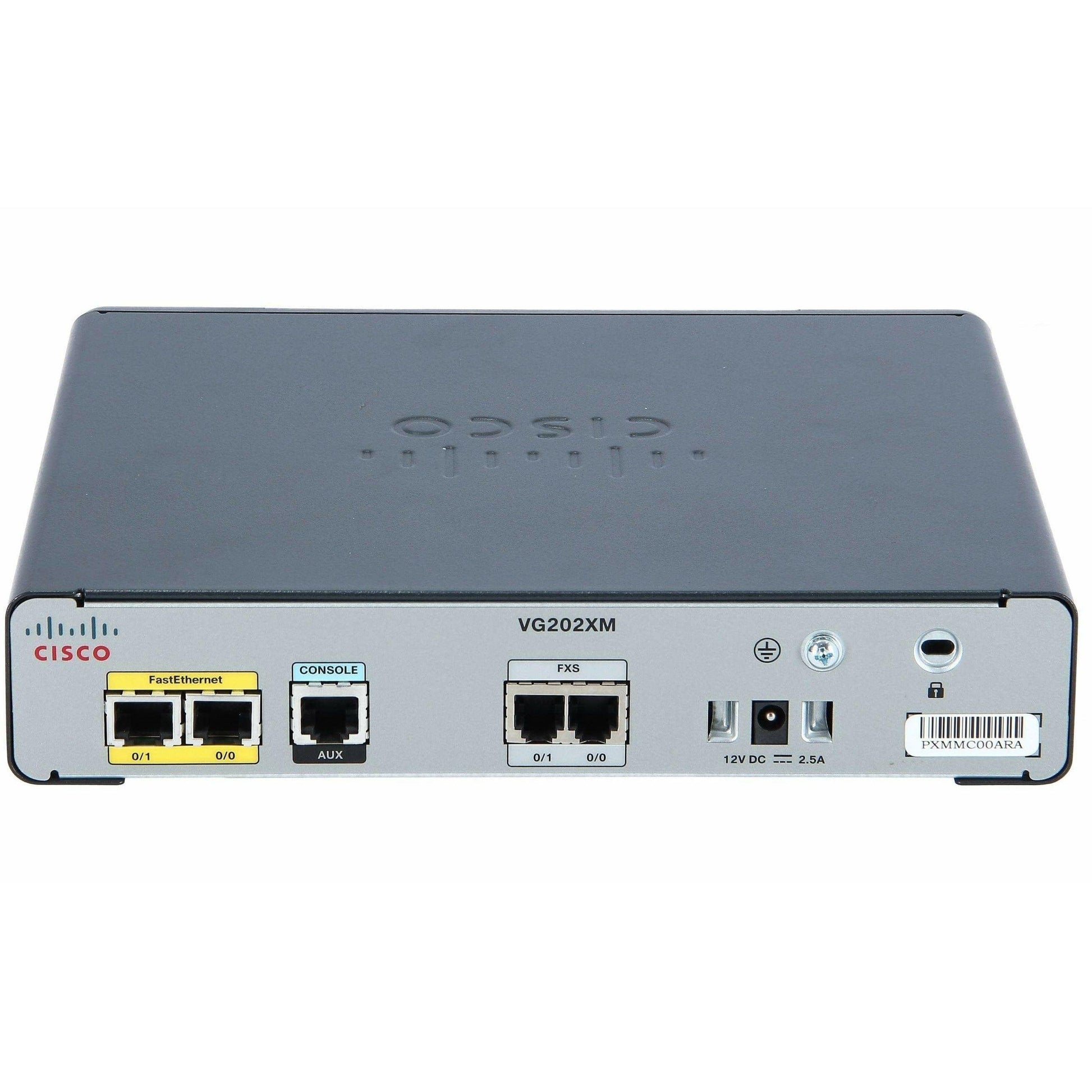 Cisco VG202 XM 2 Port Voice Gateway - VG202XM - Refurbished - VG202XM-R - Reef Telecom