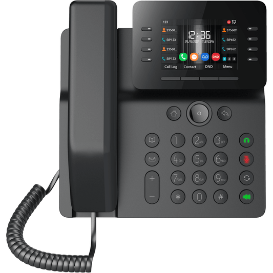 Fanvil V64 12 Line SIP Prime Business PoE Phone w/ WiFi & Bluetooth - FANVIL-V64 - New - FANVIL-V64 - Reef Telecom