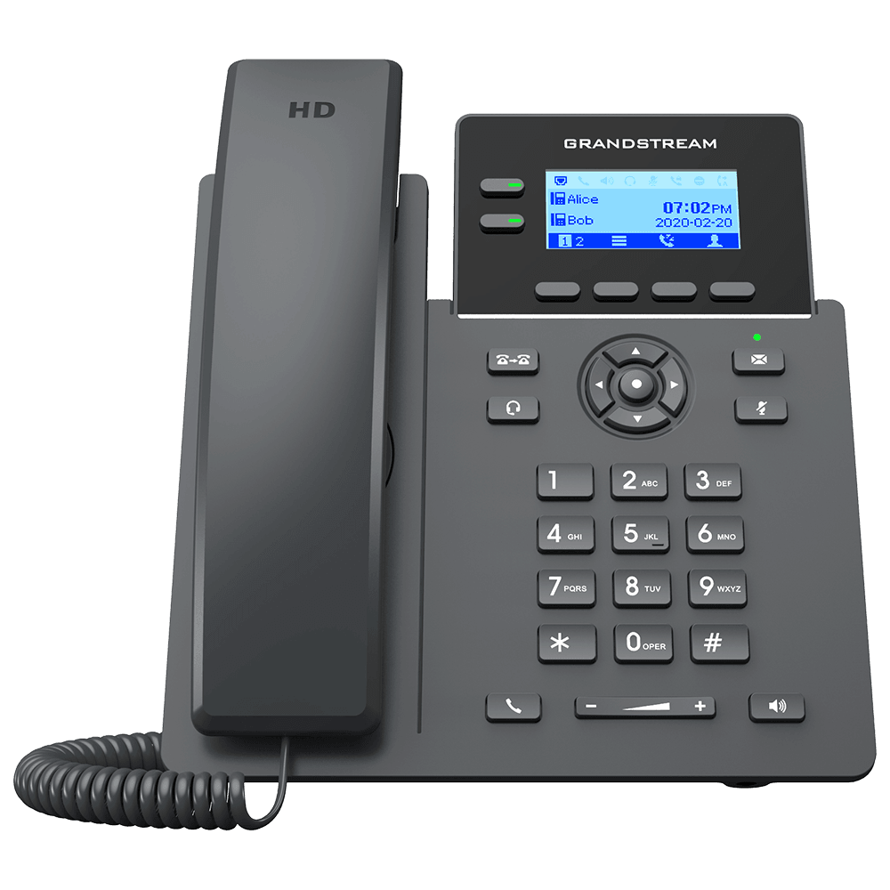 Grandstream Carrier-Grade 2 Line IP Phone - GRANDSTREAM-GRP2602 New - GRANDSTREAM-GRP2602 - Reef Telecom