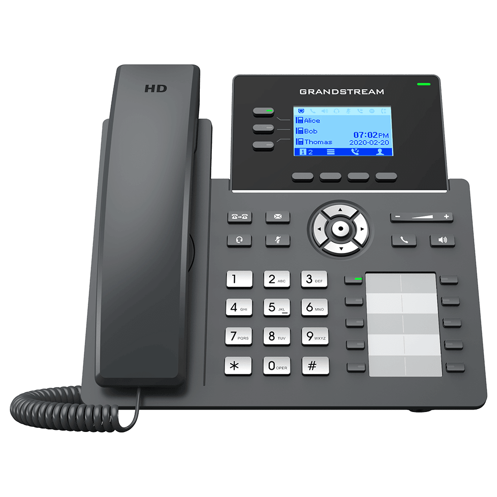 Grandstream Carrier-Grade 3 Line IP Phone - GRANDSTREAM-GRP2604 New - GRANDSTREAM-GRP2604 - Reef Telecom