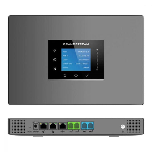 Grandstream PoE+ 2 FXO/2 FXS Audio PBX Audio Series - GRANDSTREAM-UCM6302A New - GRANDSTREAM-UCM6302A - Reef Telecom