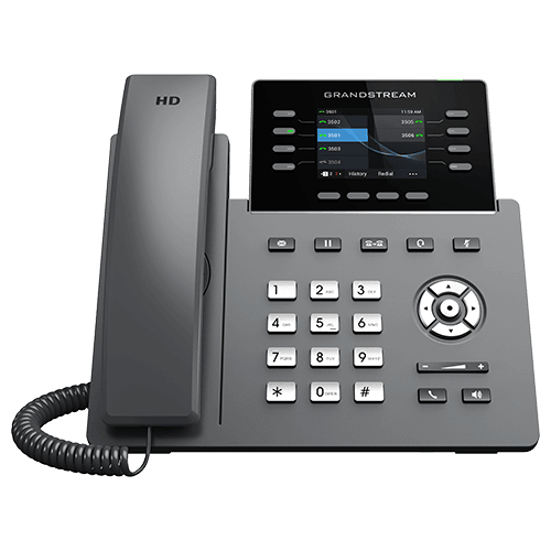 Grandstream Professional Carrier-Grade 8 Line PoE and WiFi IP Phone - GRANDSTREAM-GRP2624 New - GRANDSTREAM-GRP2624 - Reef Telecom