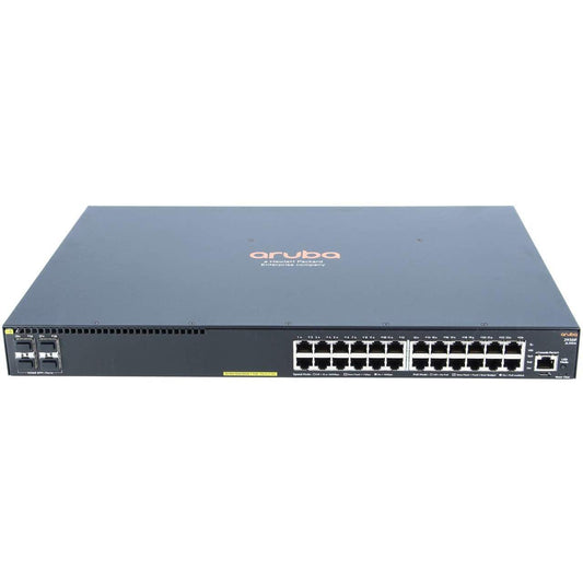 HP Aruba 2930F 24G PoE+ 4SFP+ Switch - JL255A Refurbished - JL255A-R - Reef Telecom
