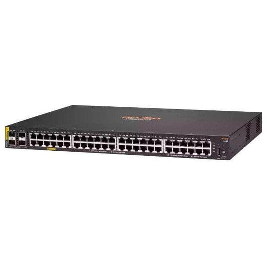 HP Aruba 6000 48G PoE 4SFP 370W Switch #ABA - R8N85A Refurbished - R8N85A-R - Reef Telecom