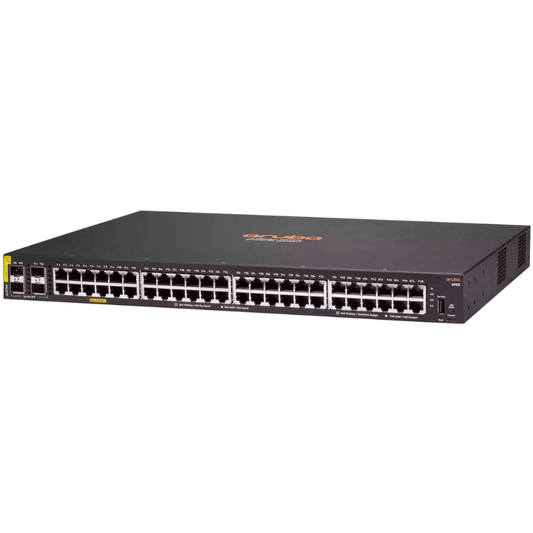 HP Aruba CX 6100 48G Class4 PoE 4SFP+ 370W PoE Switch - JL675A New - JL675A - Reef Telecom