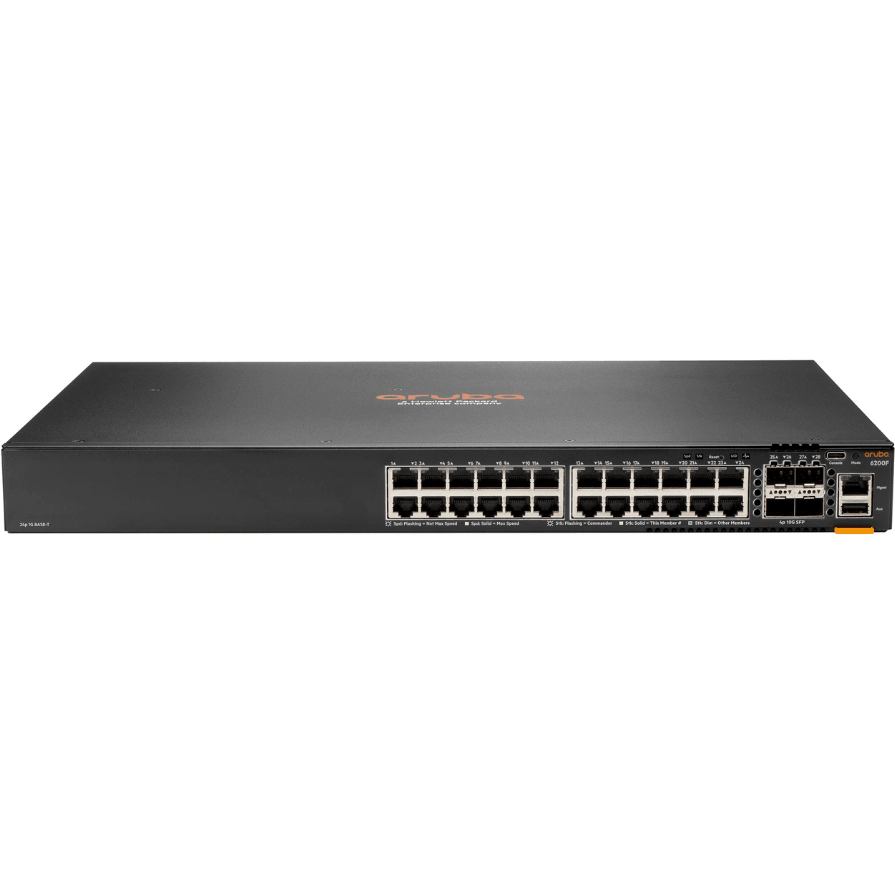 HP Aruba CX 6200F 24G 4SFP+ Switch - JL724A New - JL724A - Reef Telecom