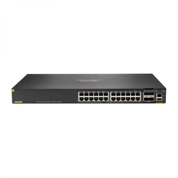 HP Aruba CX 6200F 24G Class 4 PoE 4SFP+ 370W Switch - JL725A New - JL725A - Reef Telecom