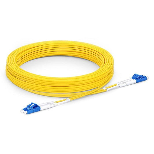 LC to LC 10M Yellow Single Mode Fiber Cable 9/125 OS1/OS2 - FSD9LCLC2-10 New - FSD9LCLC2-10 - Reef Telecom