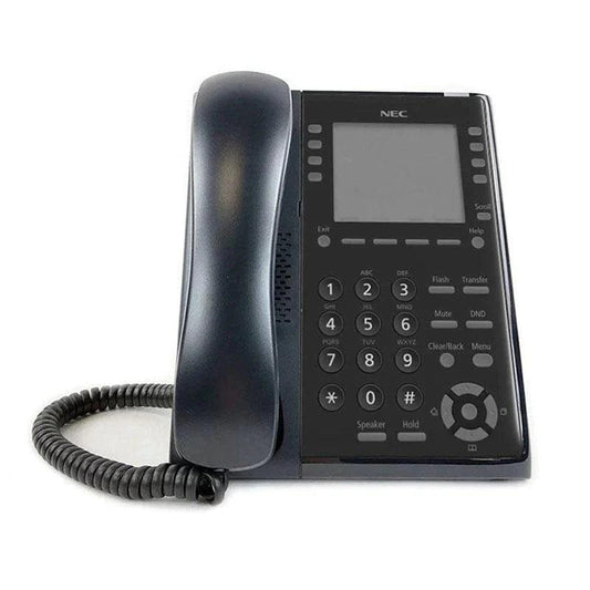 NEC SL2100 8 Button Self-Labeling Gigabit Phone (IP7WW-8IPLD-C1) - NEC-BE117453 - New - NEC-BE117453 - Reef Telecom