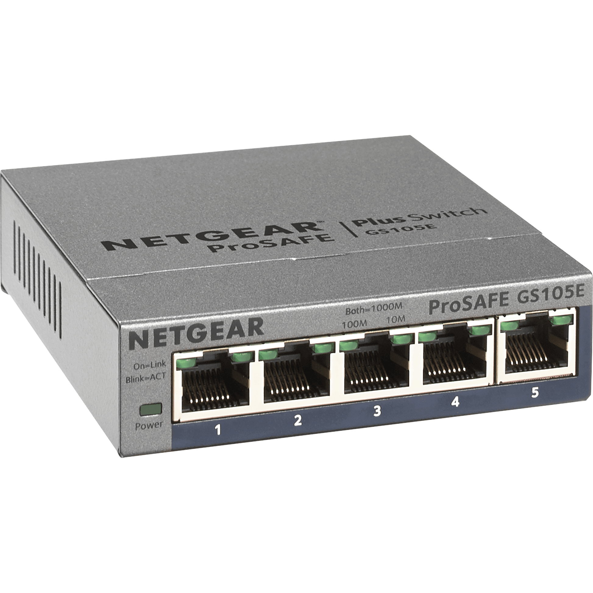 Netgear GS105E ProSAFE Plus 5 Port Gigabit Switch - GS105E - New - GS105E - Reef Telecom