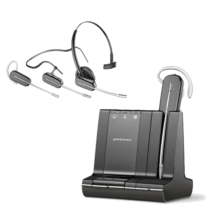 Plantronics Savi W740-M Wireless Headset Refurbished - PLAN-W740-M-R - Reef Telecom