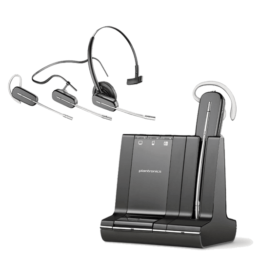 Plantronics Savi W740-M Wireless Headset Refurbished - PLAN-W740-M-R - Reef Telecom