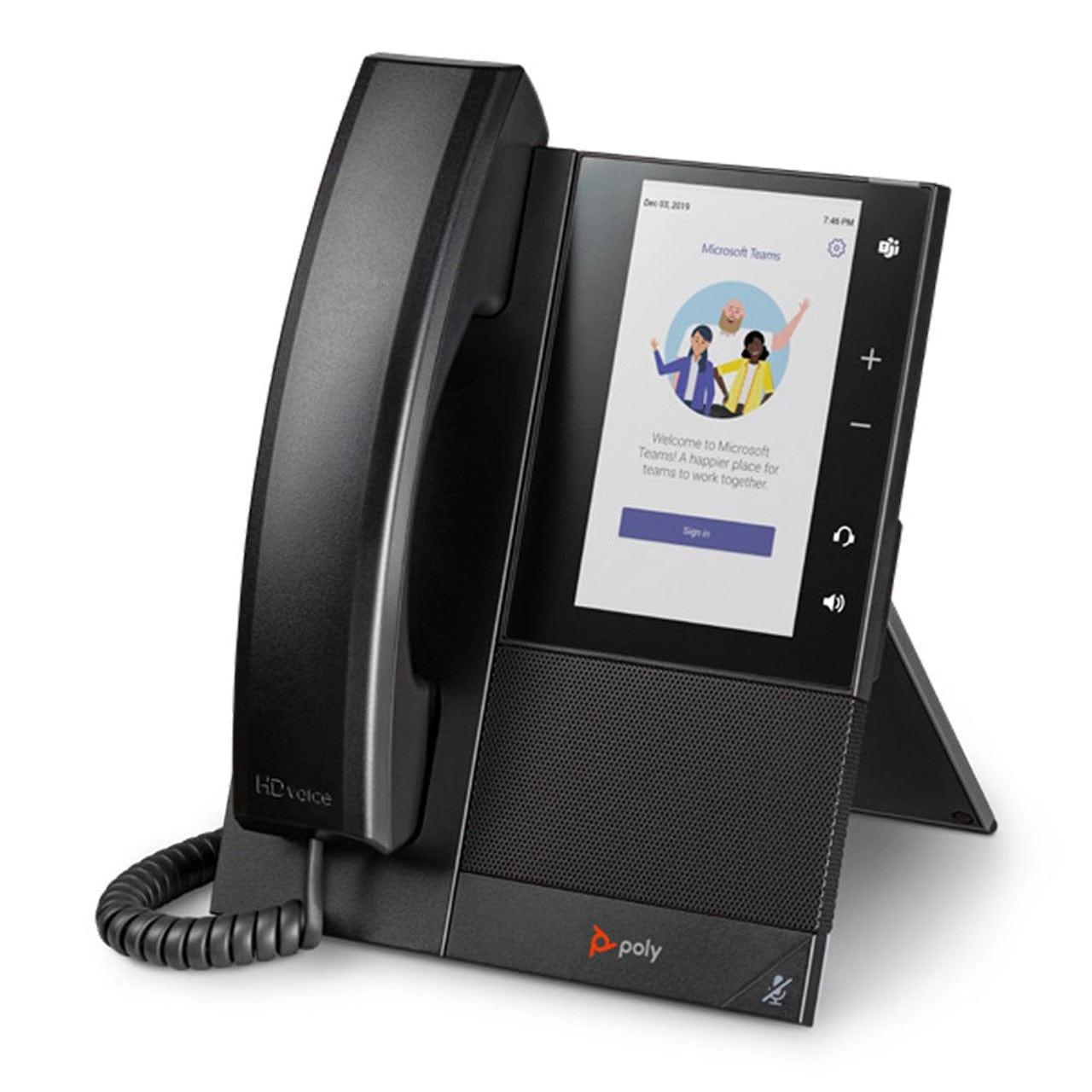 Polycom CCX 500 Teams Phone PoE - POLY-CCX-500-TEAMS New - POLY-CCX-500-TEAMS - Reef Telecom