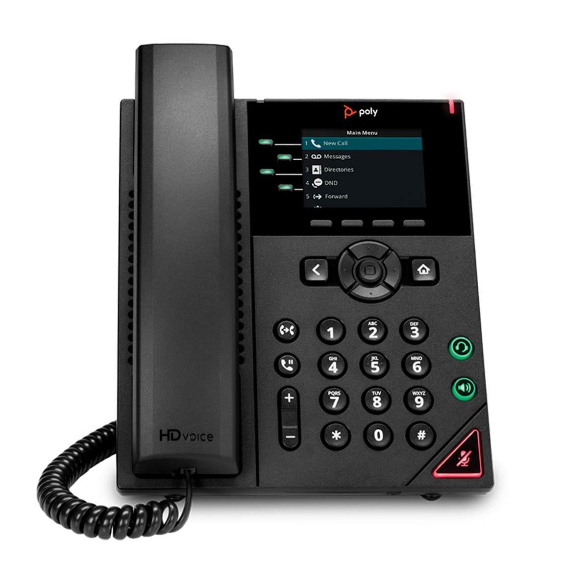 Polycom VVX 250 OBI 4-Line PoE IP Phone - POLY-VVX-250-OBI - POLY-VVX-250-OBI - Reef Telecom