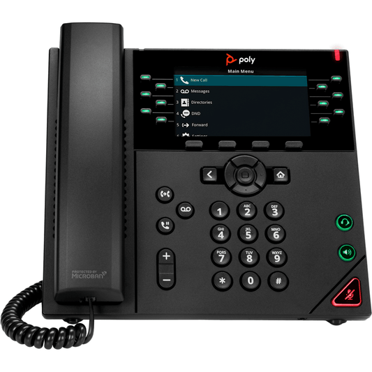 Polycom VVX450 IP Phone - VVX 450 2200-48840-025 - POLY-VVX-450 - Reef Telecom