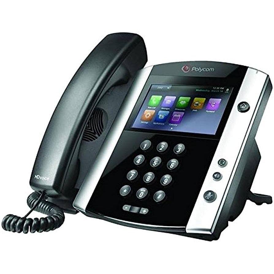 Polycom VVX601 16-Line Gigabit IP Phone Skype w/ Bluetooth 2200-48600-019 - POLY-VVX-601-SKYPE - New - POLY-VVX-601-SKYPE - Reef Telecom