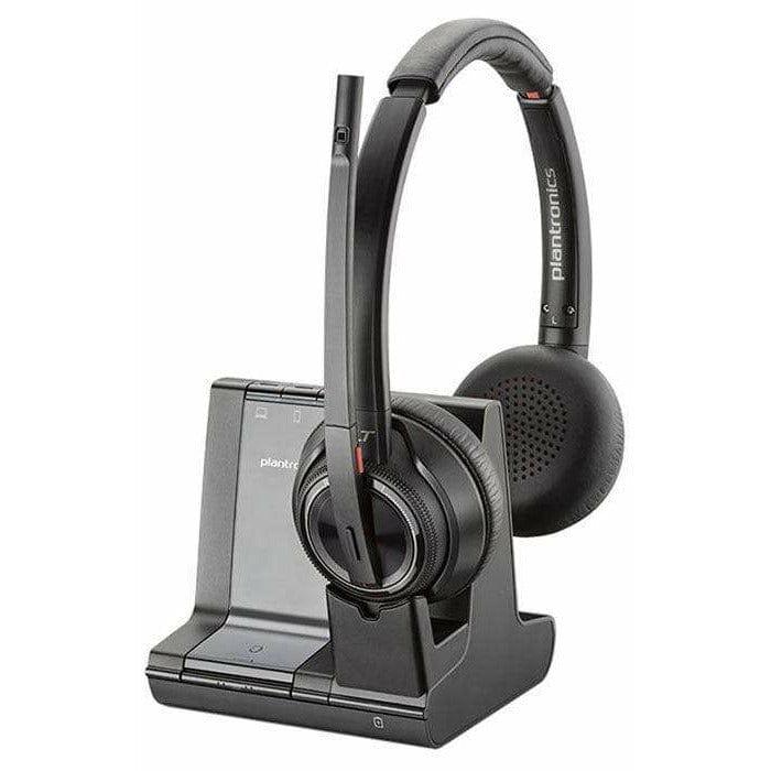 POLY/PLANTRONICS Savi 8220 Microsoft Office Wireless Stereo Headset (100-207326-01) - PLAN-SAVI-8220-M - New - PLAN-SAVI-8220-M - Reef Telecom