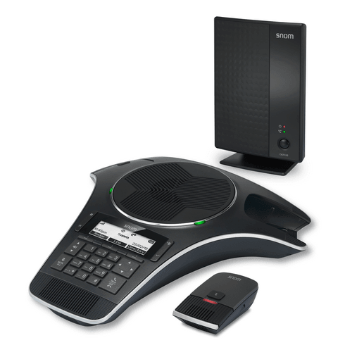 Snom C620 SIP Conference Phone w/ 2 Wireless Mics (00004407) - SNOM-C620 - New - SNOM-C620 - Reef Telecom