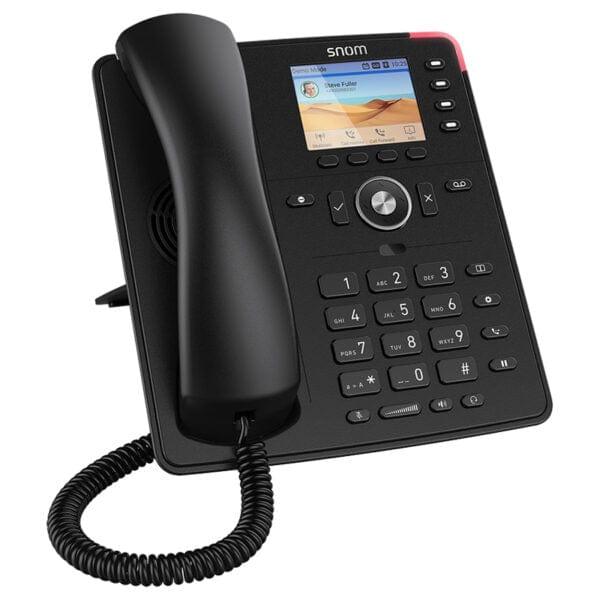 Snom D713 PoE Gigabit SIP Desk Phone (00004582) - SNOM-D713 - New - SNOM-D713 - Reef Telecom