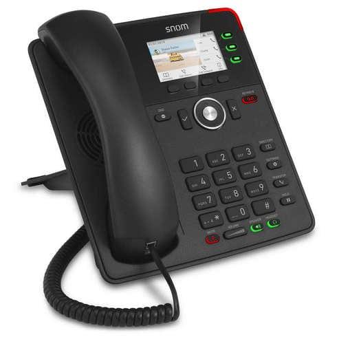 Snom D717 PoE Gigabit SIP Desk Phone (00004397) - SNOM-D717 - New - SNOM-D717 - Reef Telecom