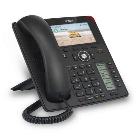 Snom D785 16-Line PoE Gigabit VoIP Desk Phone w/ Bluetooth (00004349) - SNOM-D785 - New - SNOM-D785 - Reef Telecom
