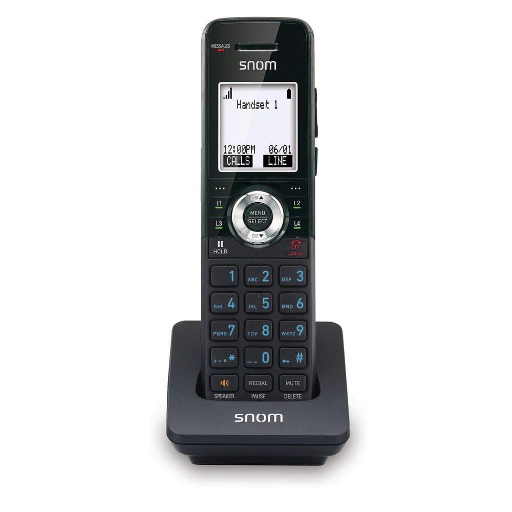 Snom M10 KLE 4-Line SIP DECT Handset + Base (00004418) - SNOM-M10-KLE - New - SNOM-M10-KLE - Reef Telecom