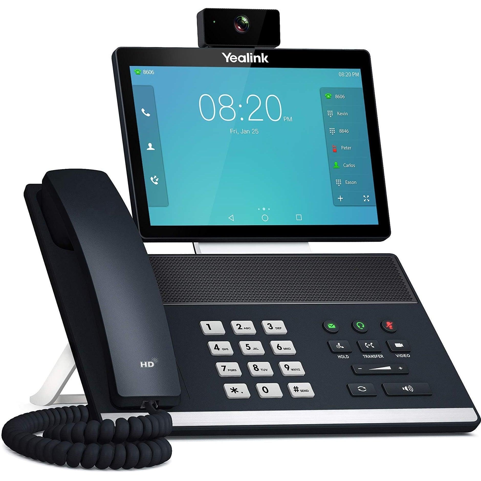 Yealink 16 VOIP Account 8" Touch Screen Smart Video IP Phone w/ WiFi and Bluetooth- Yealink-VP59 New - YEALINK-VP59 - Reef Telecom